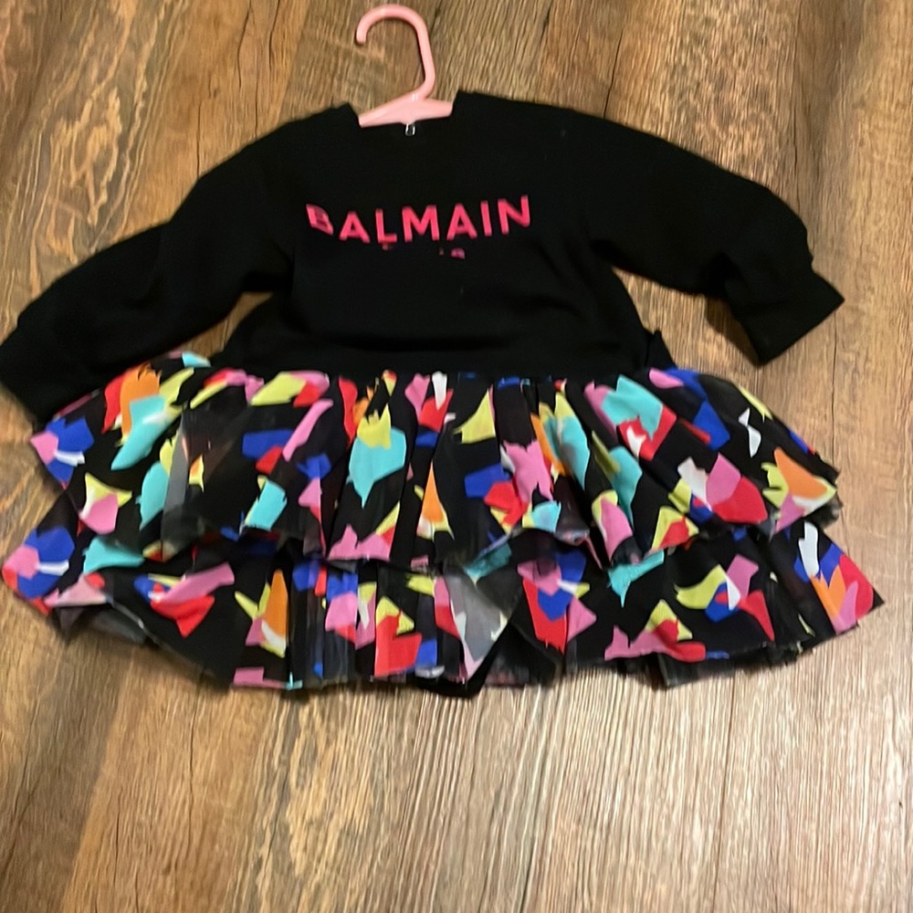 Balmain kids dress size 12 months